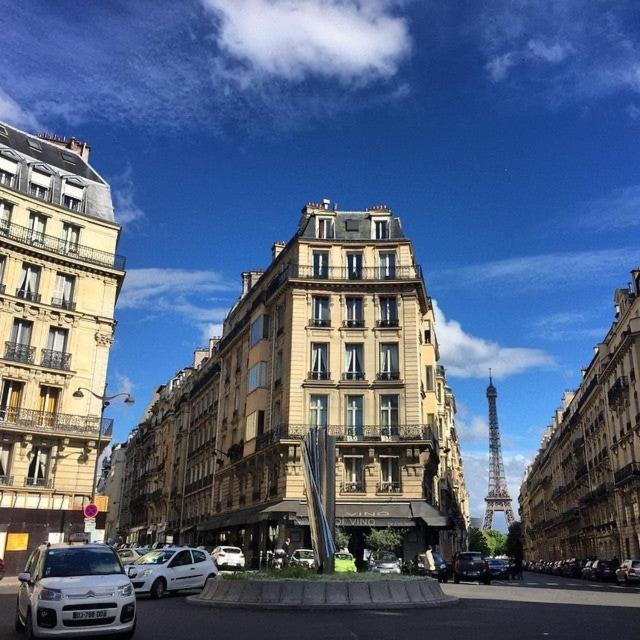 Center Paris - Trocadero Eiffel Tower Lägenhet Exteriör bild